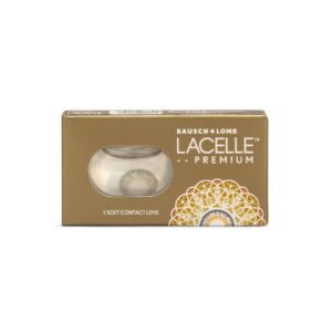 Bausch Lomb Lacelle Premium Gray Color Powered lens